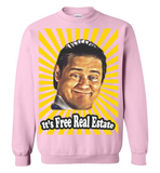 Exclusive 'Free Real Estate' Sweaters & Hoodies - ONLY 5 LEFT